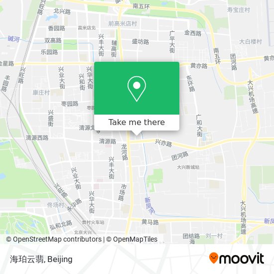 海珀云翡 map