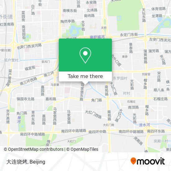 大连烧烤 map