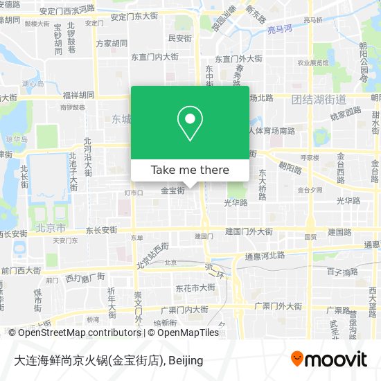 大连海鲜尚京火锅(金宝街店) map