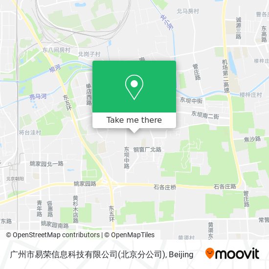 广州市易荣信息科技有限公司(北京分公司) map