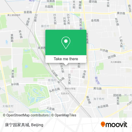 康宁园家具城 map