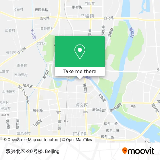 双兴北区-20号楼 map
