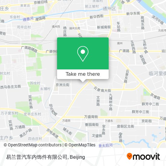 易兰普汽车内饰件有限公司 map