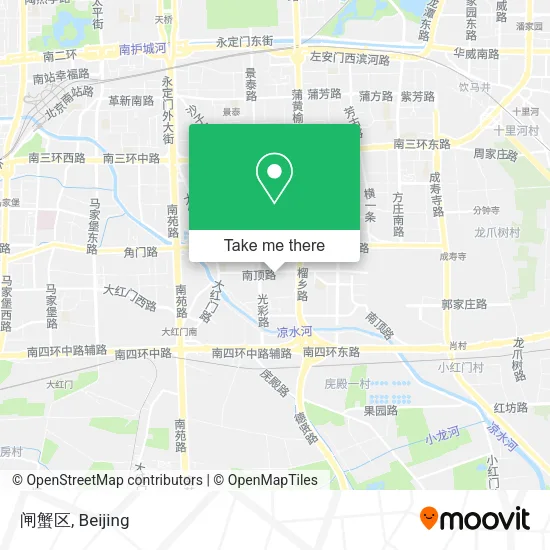 闸蟹区 map