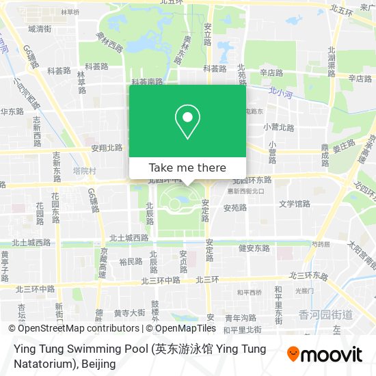 Ying Tung Swimming Pool (英东游泳馆 Ying Tung Natatorium) map