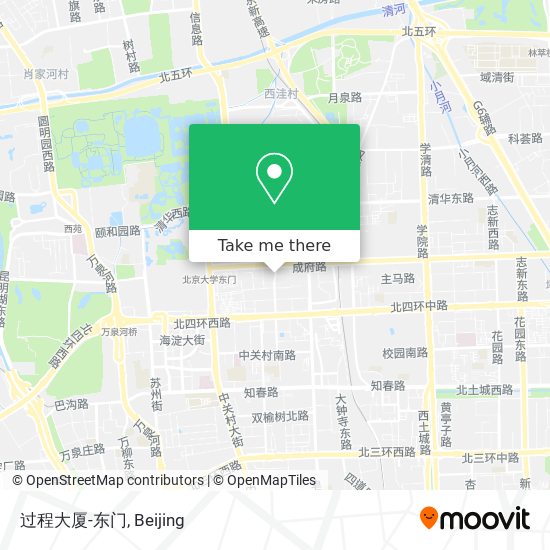 过程大厦-东门 map
