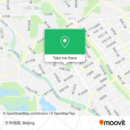 天华南路 map