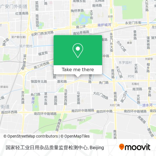 国家轻工业日用杂品质量监督检测中心 map