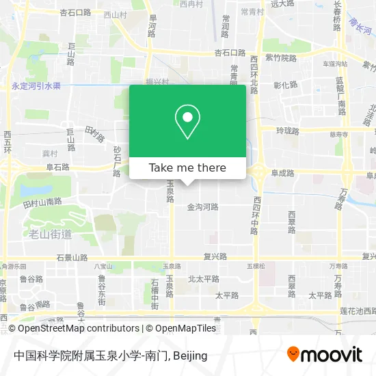 中国科学院附属玉泉小学-南门 map