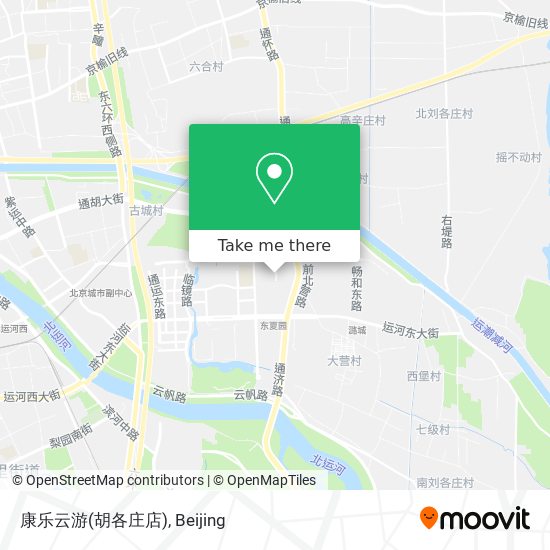 康乐云游(胡各庄店) map