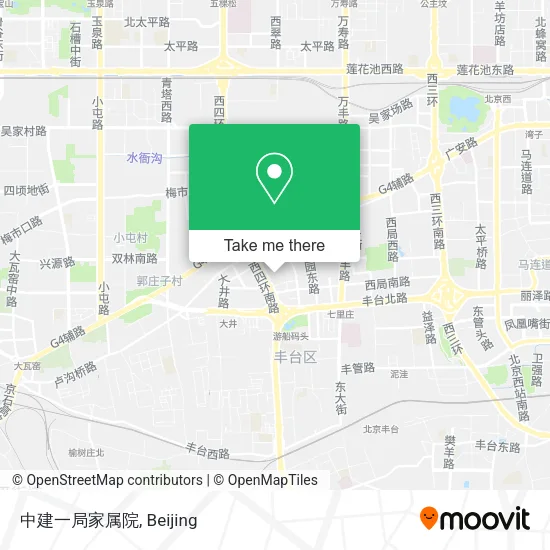 中建一局家属院 map