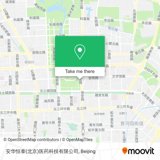 安华恒泰(北京)医药科技有限公司 map