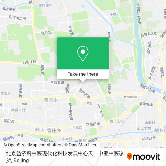 北京益济科中医现代化科技发展中心天一申亚中医诊所 map