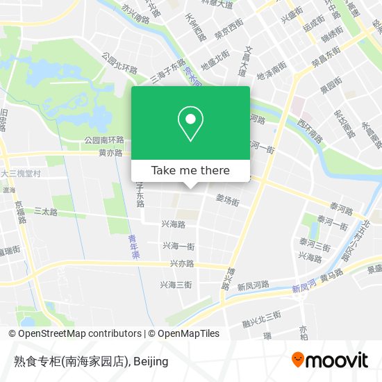 熟食专柜(南海家园店) map