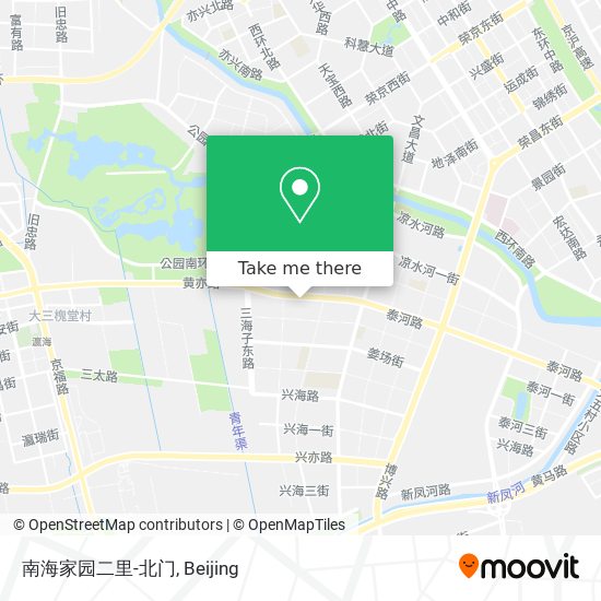 南海家园二里-北门 map