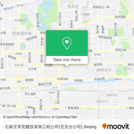 石家庄常宏建筑装饰工程公司(北京分公司) map