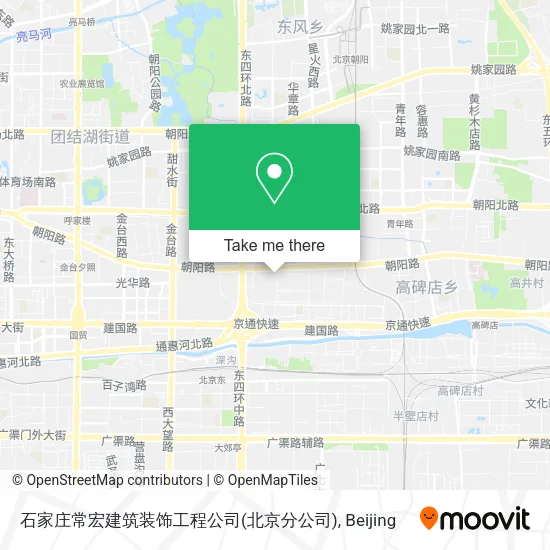 石家庄常宏建筑装饰工程公司(北京分公司) map