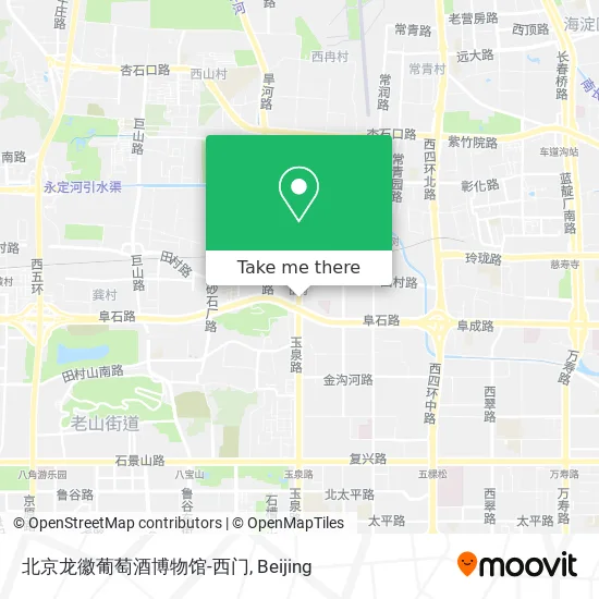 北京龙徽葡萄酒博物馆-西门 map