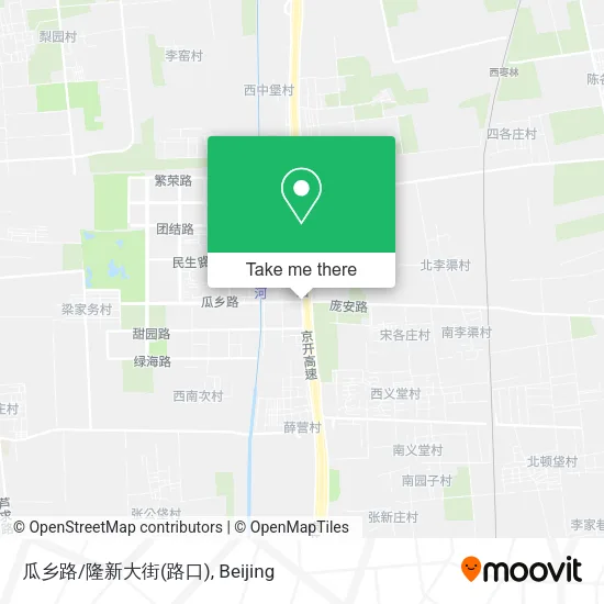 瓜乡路/隆新大街(路口) map