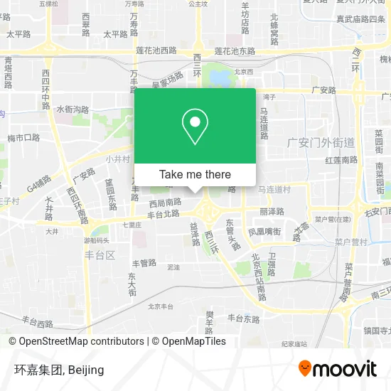 环嘉集团 map