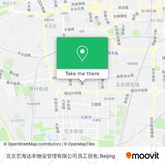 北京艺海达丰物业管理有限公司员工宿舍 map