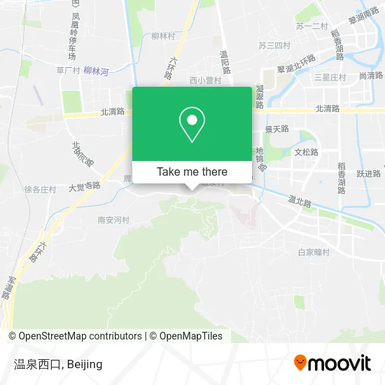 温泉西口 map