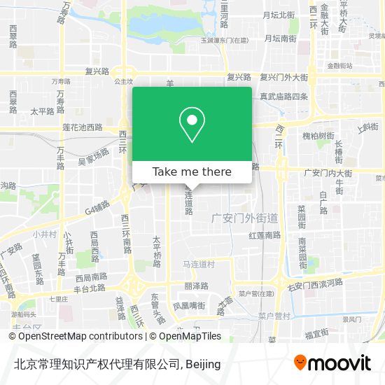 北京常理知识产权代理有限公司 map