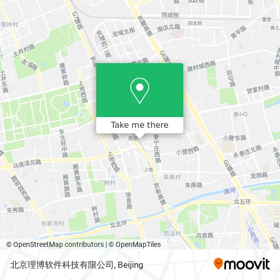 北京理博软件科技有限公司 map