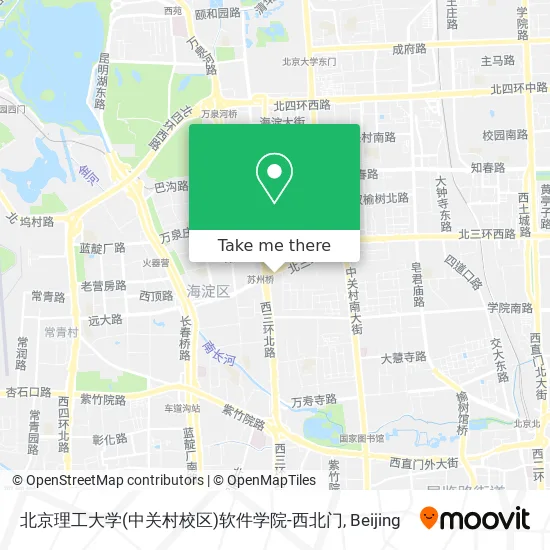 北京理工大学(中关村校区)软件学院-西北门 map