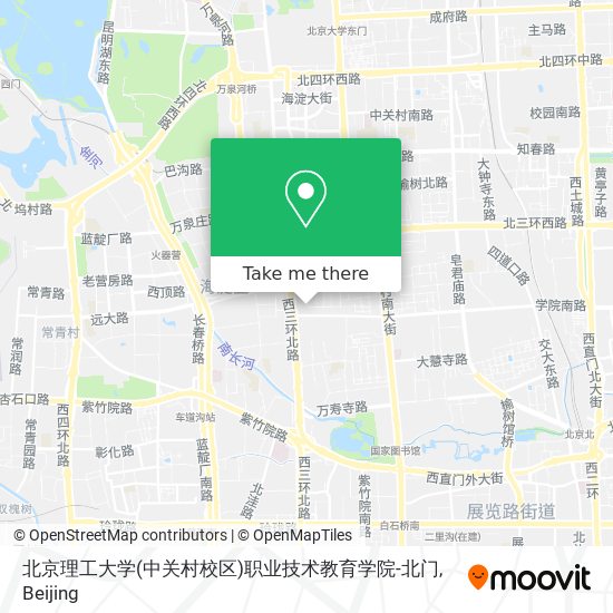 北京理工大学(中关村校区)职业技术教育学院-北门 map