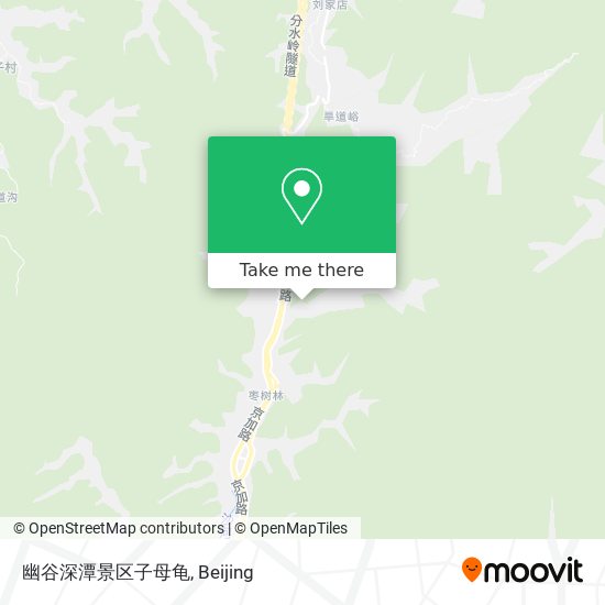 幽谷深潭景区子母龟 map