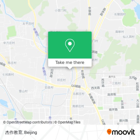 杰作教育 map