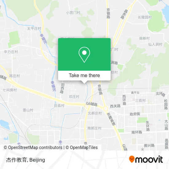 杰作教育 map