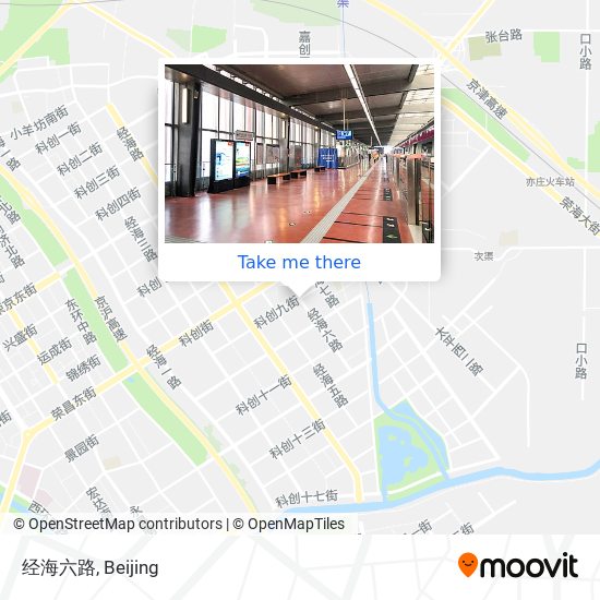 经海六路 map