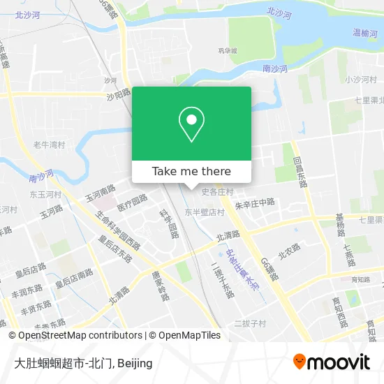 大肚蝈蝈超市-北门 map