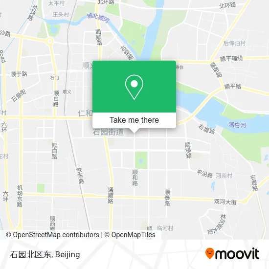 石园北区东 map