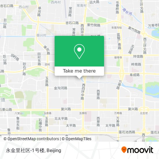 永金里社区-1号楼 map