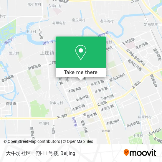 大牛坊社区一期-11号楼 map