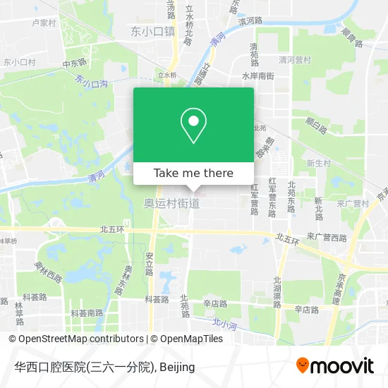 华西口腔医院(三六一分院) map