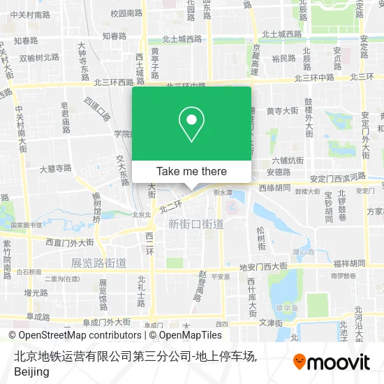 北京地铁运营有限公司第三分公司-地上停车场 map