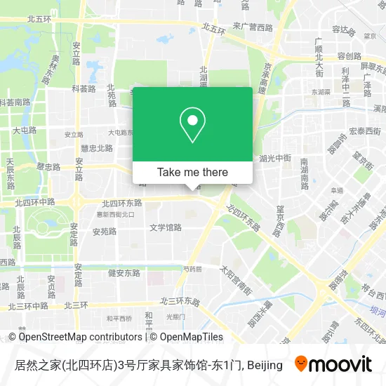 居然之家(北四环店)3号厅家具家饰馆-东1门 map