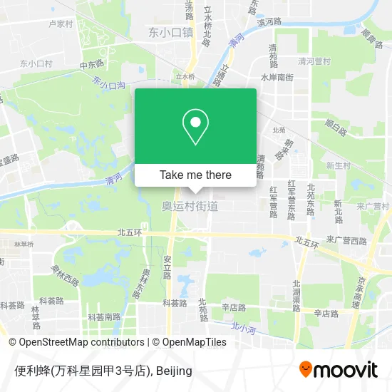 便利蜂(万科星园甲3号店) map