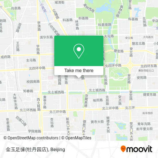 金玉足缘(牡丹园店) map