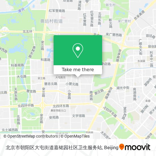 北京市朝阳区大屯街道嘉铭园社区卫生服务站 map