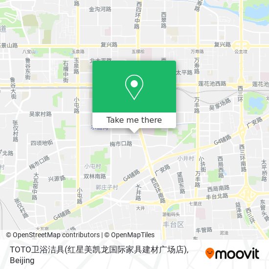 TOTO卫浴洁具(红星美凯龙国际家具建材广场店) map