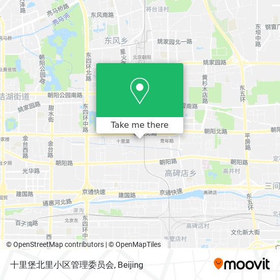 十里堡北里小区管理委员会 map