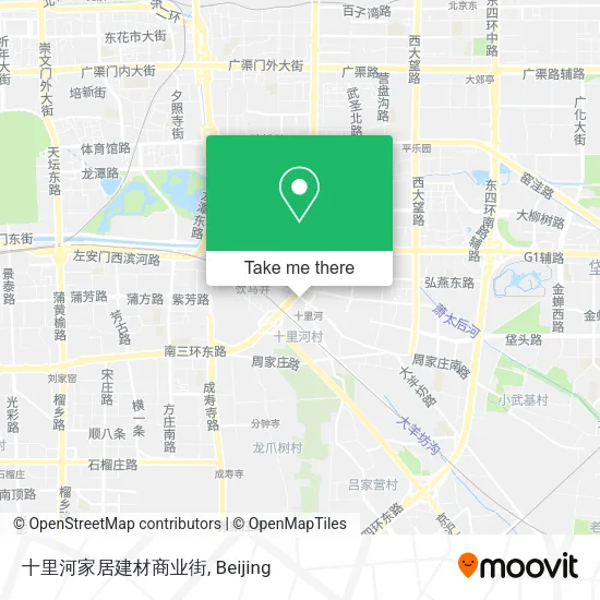 十里河家居建材商业街 map
