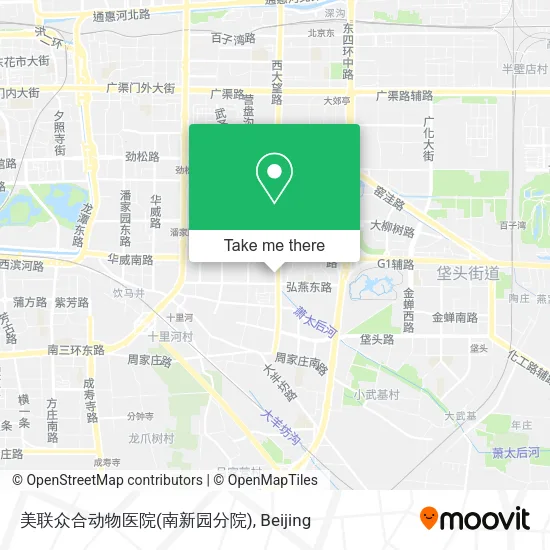 美联众合动物医院(南新园分院) map