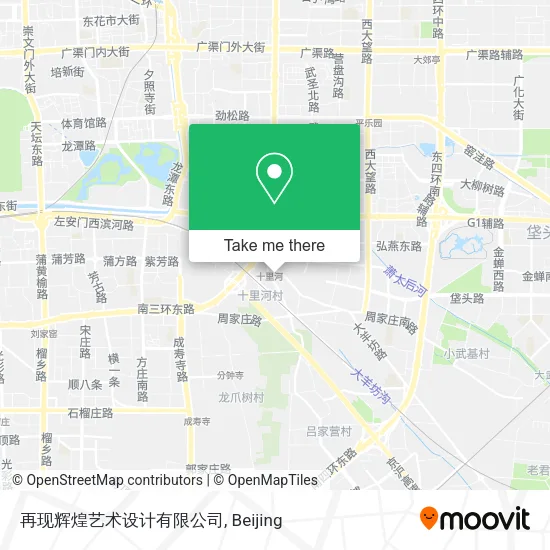 再现辉煌艺术设计有限公司 map