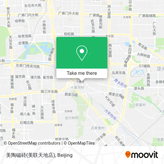 美陶磁砖(美联天地店) map